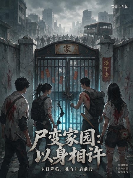 《尸变家园:以身相许》——丧尸末日下的求生与交易｜韩漫免费阅读观看封面