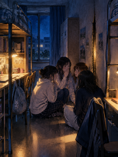 大学女生宿舍的秘密封面