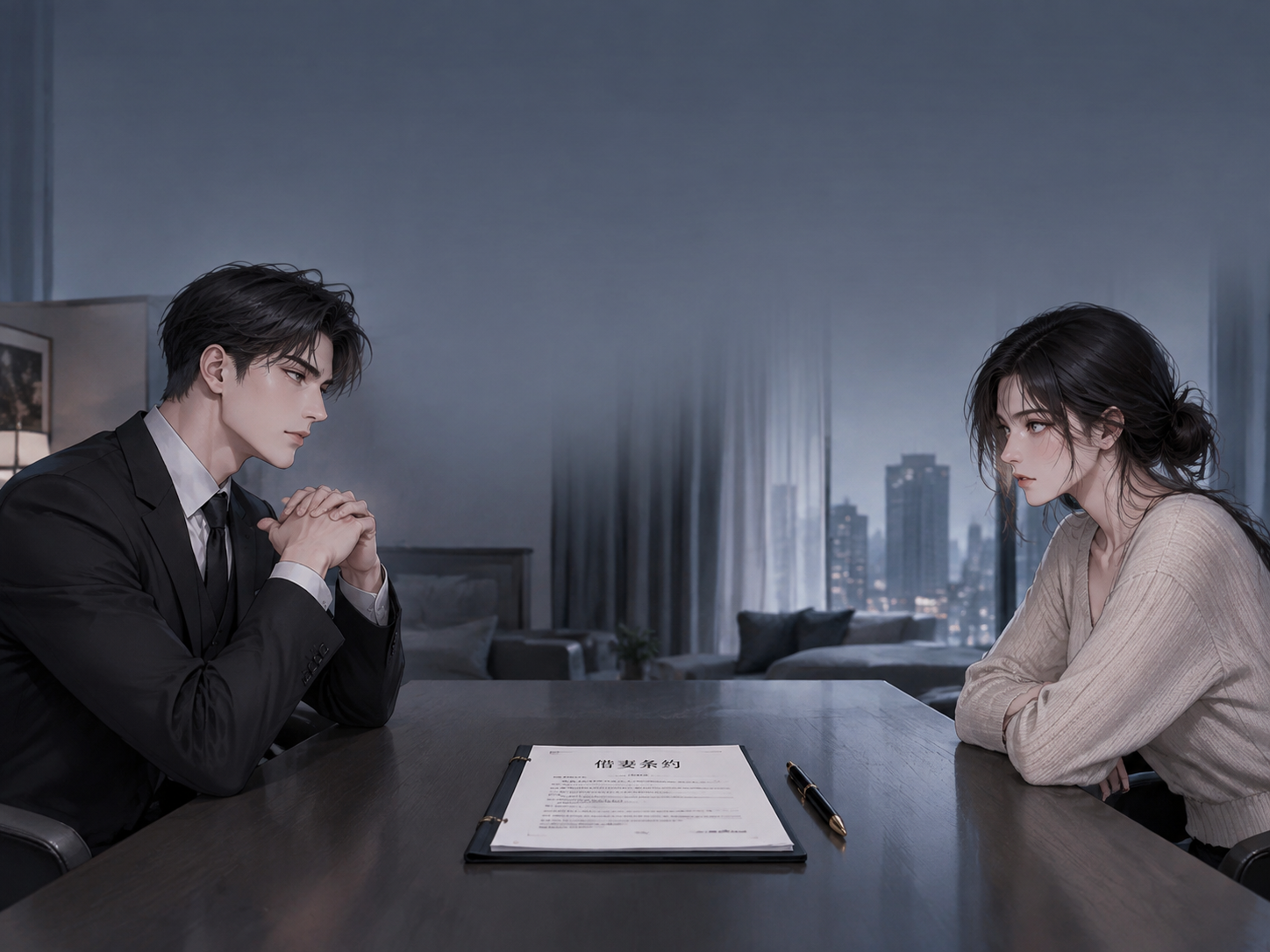《借妻条约》阅读前的信息核对清单与作品定位说明|好看的韩漫在线阅读封面