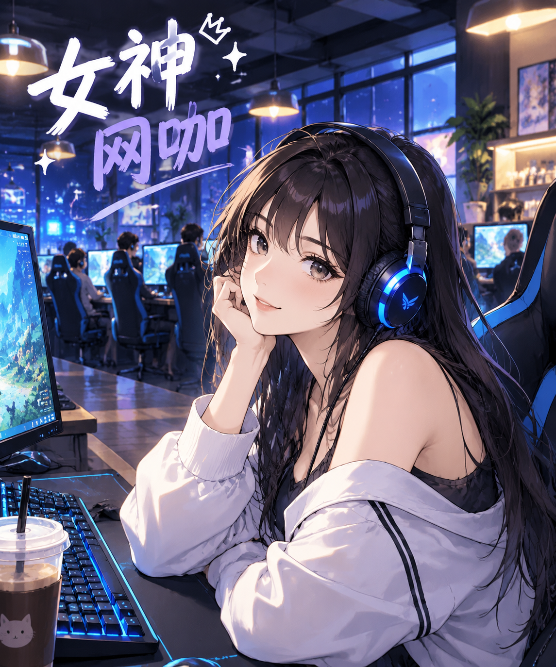 女神网咖封面