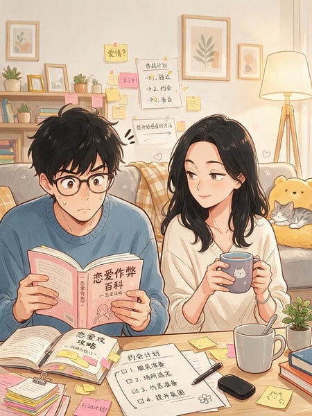 恋爱作弊百科封面