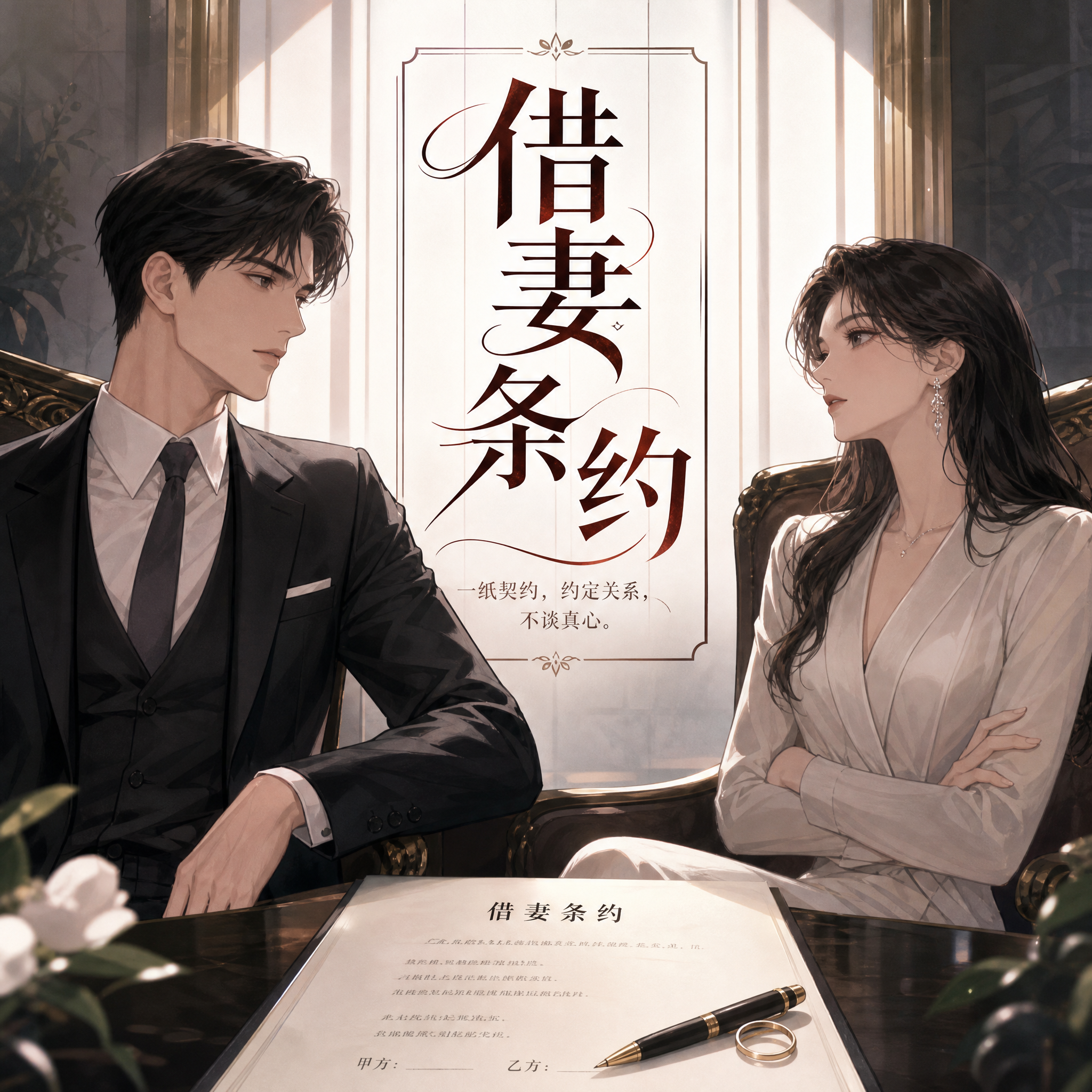 《借妻条约》作品设定与阅读看点介绍|好看的韩漫在线阅读封面