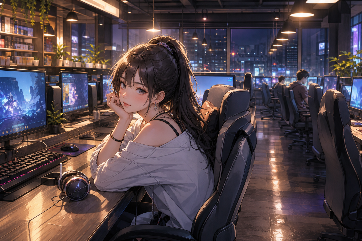 女神网咖封面
