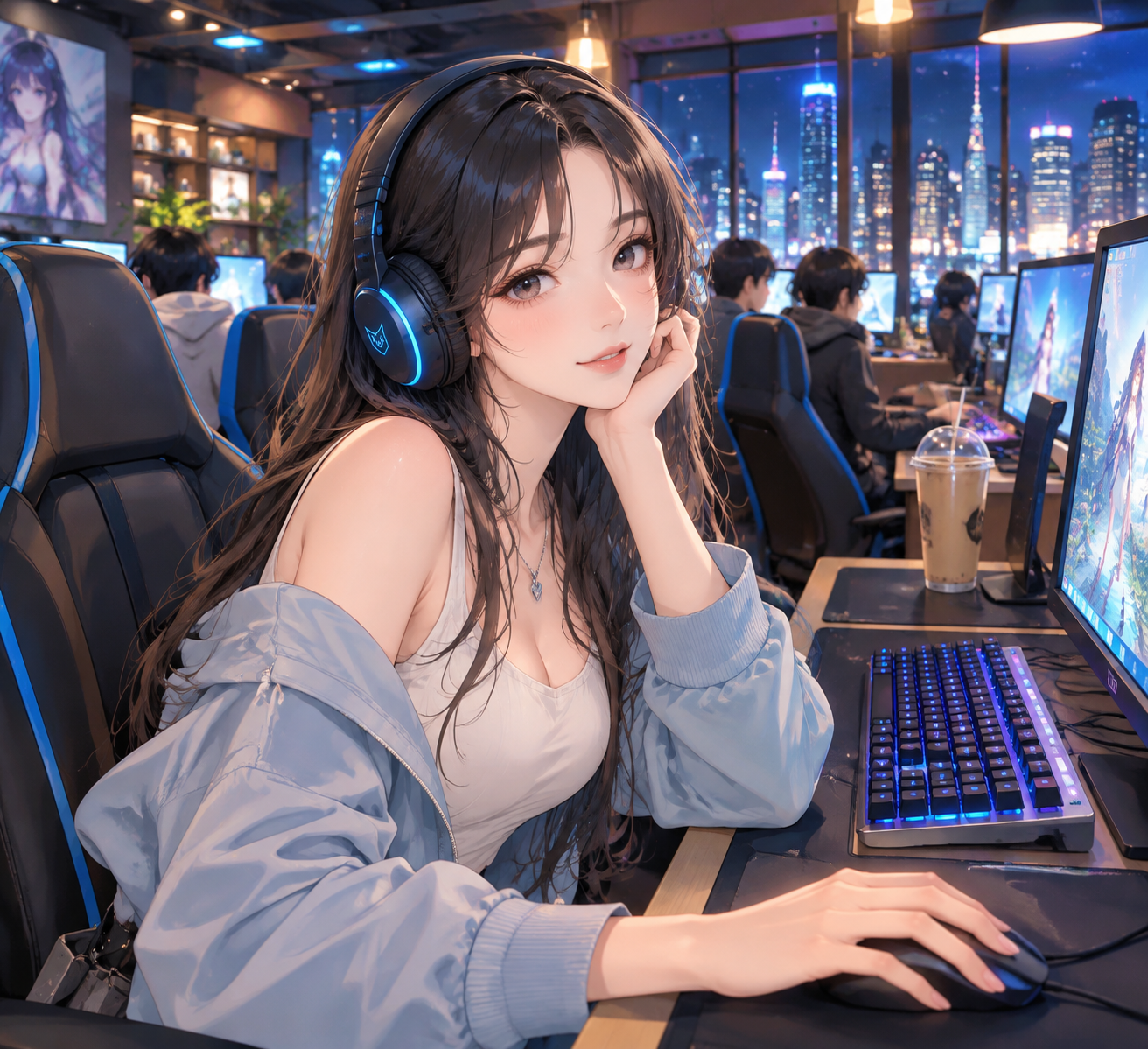 女神网咖封面