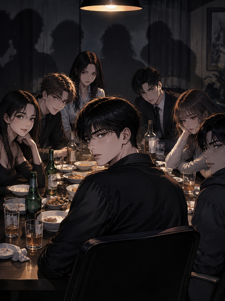 《危险同学会》作品介绍:当重逢变成一场被操控的生存游戏|韩国漫画无删减漫画下拉式封面